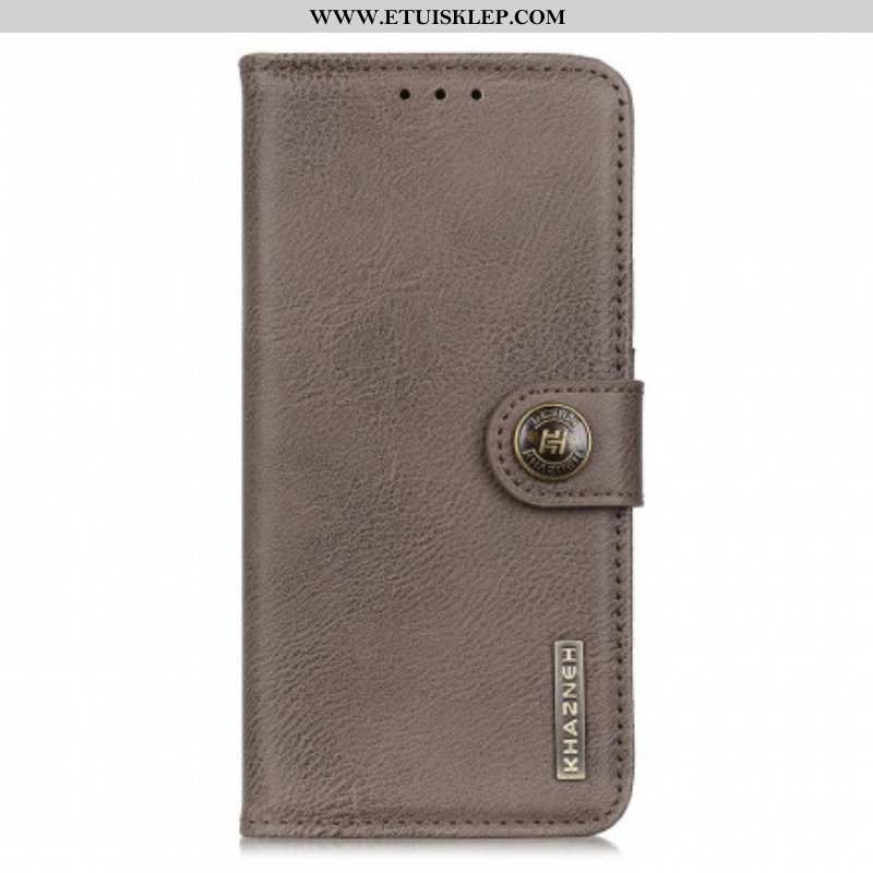 Etui Folio do Samsung Galaxy A52 4G / A52 5G / A52s 5G Imitacja Skóry Khazneh